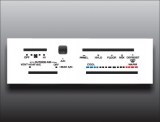 1987-1988 Ford Bronco II Ranger White Heater Control Overlay HVAC